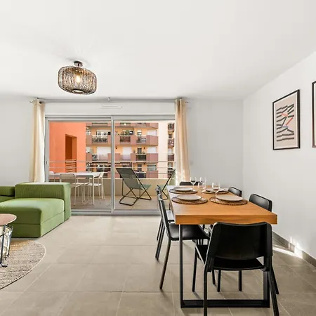 Val D'or, Moderne Et Famillial Pour 4 Personnes, Parking, Centre Gare * Menton